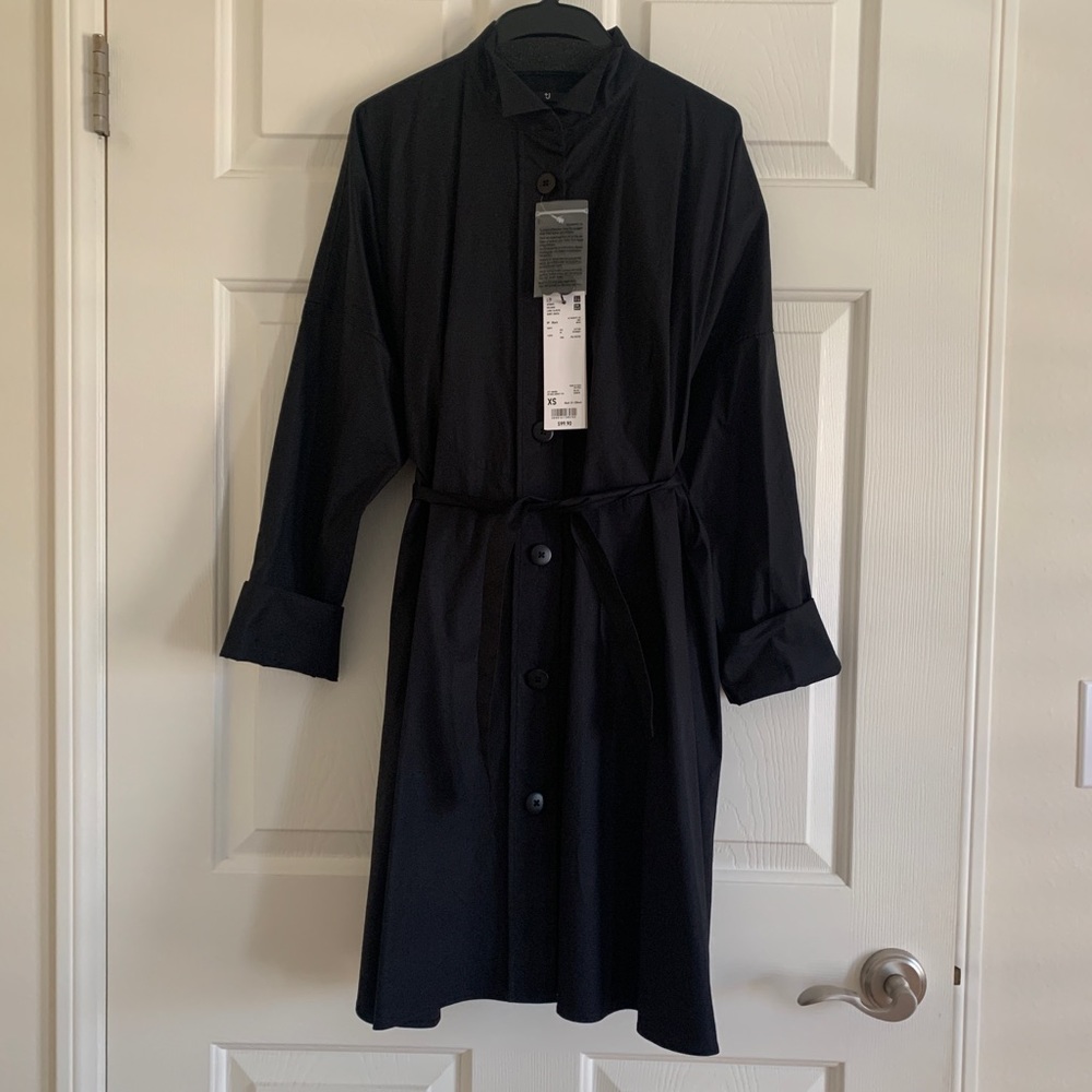 J+ long sleeve dolman shirt dress